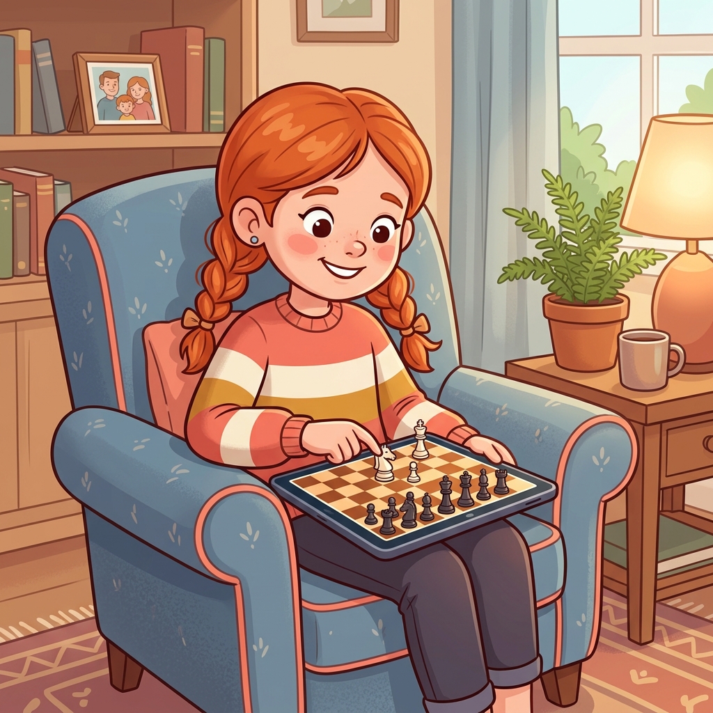 Video Chess Board Screen